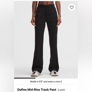 Define Mid-Rise Track Pant
